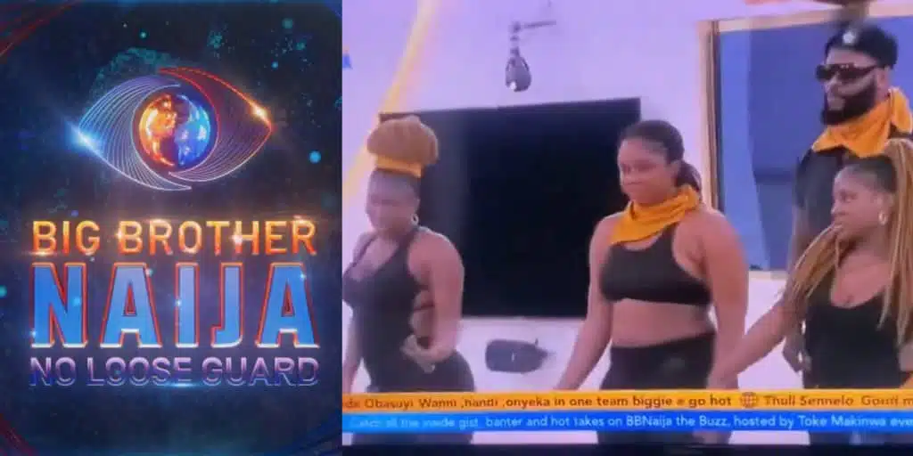 BBNaija: Team Yellow's Wanni, Handi, Onyeka, and Ozee stun viewers with brilliant dance