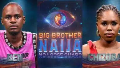 Ben and Chizoba evicted from BBNaija Season 9 