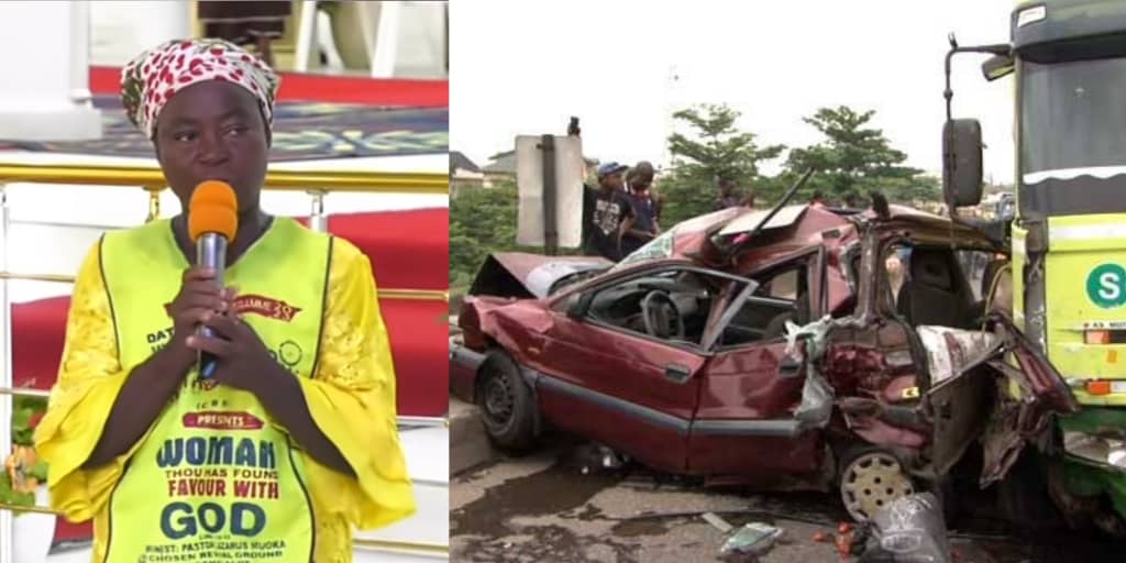 Nigerian woman claims ‘God of Chosen’ brought her back to life after fatal accident