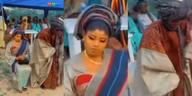 Bride draws reactions for initially refusing to dance at wedding to islamic cleric