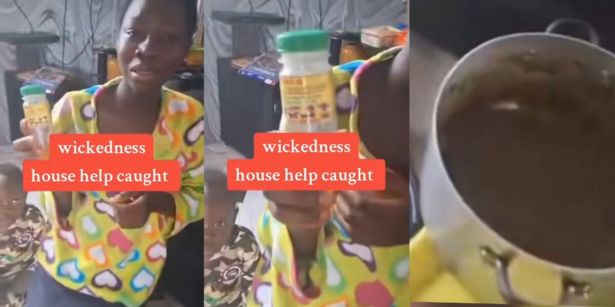 House help caught red-handed trying to poison boss’s food with insecticide 