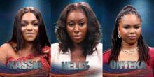 BBNaija: Kassia 'fake' evicts Nelly and Onyeka during truth or dare game