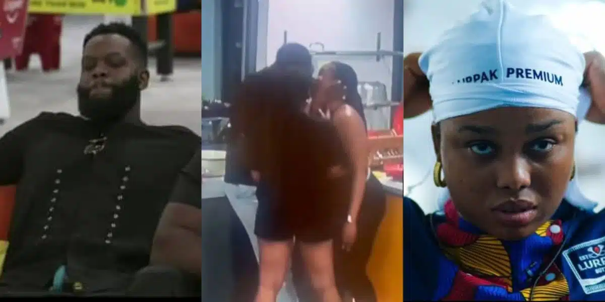 BBNaija: Moment Ozee denies kissing Onyeka