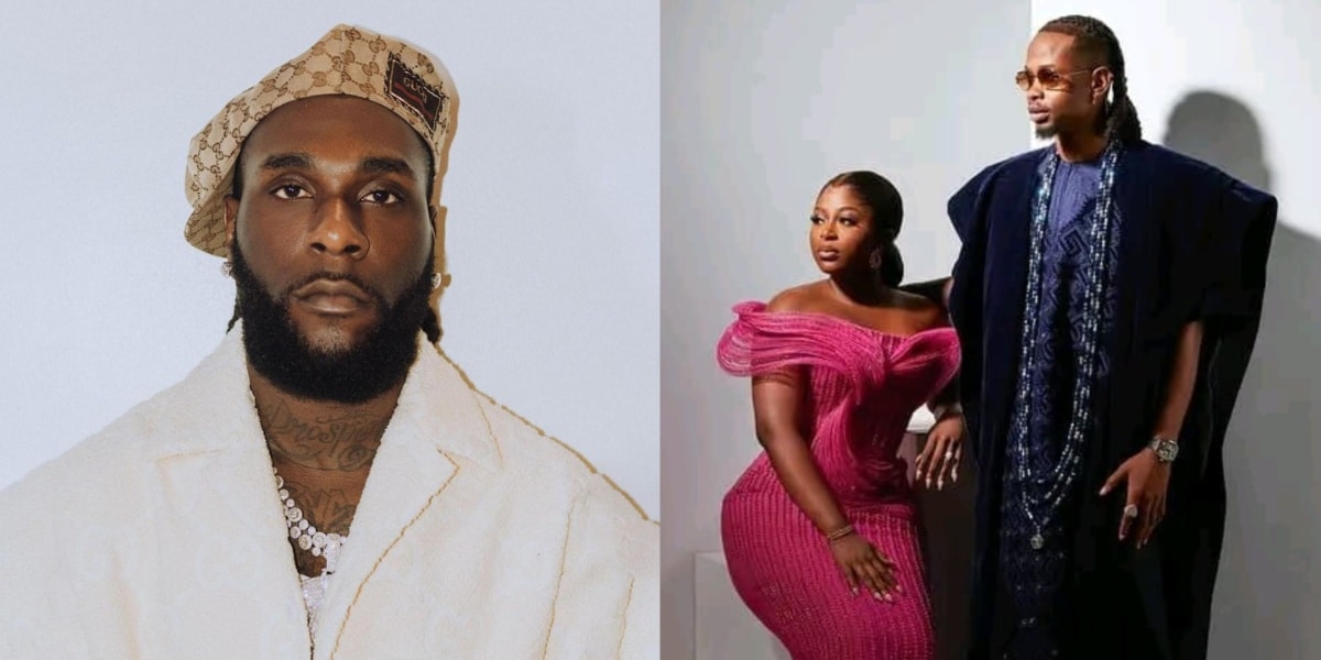 Burna Boy shares his opinion on Yhemolee's wedding