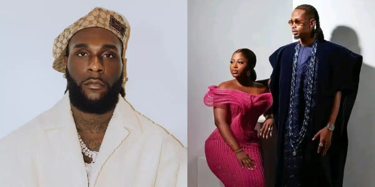 Burna Boy shares his opinion on Yhemolee's wedding