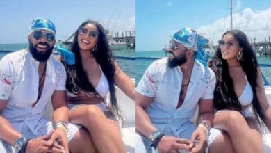 Fredrick Leonard gushes over wife, Peggy Ovire as they vacation in Mexico, she reacts