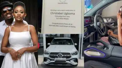 Bovi gifts wife, Christabel a brand new 2024 Mercedes Benz GLE