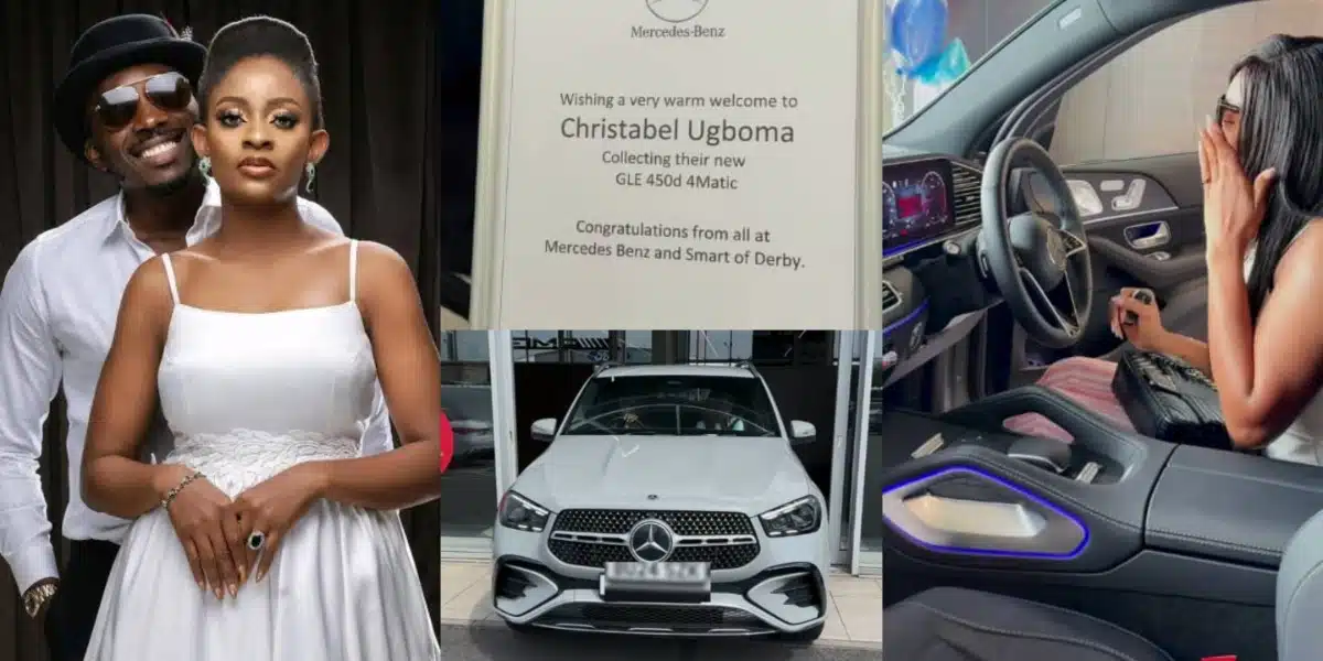 Bovi gifts wife, Christabel a brand new 2024 Mercedes Benz GLE