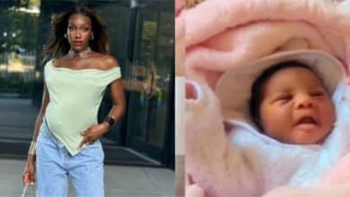 "Whose random baby is that" – Paul Okoye's wife, Ivy Ifeoma debunks reports of welcoming child