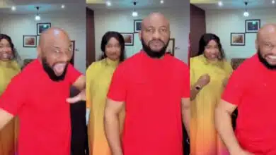 Yul Edochie praises wife, Judy Austin as she hypes him in new video