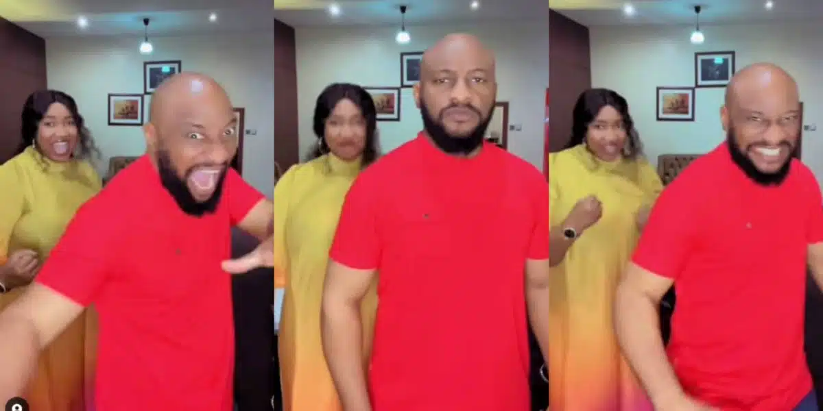 Yul Edochie praises wife, Judy Austin as she hypes him in new video