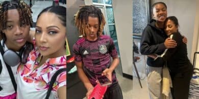 Peter Okoye's wife, Lola Omotayo prays for son as he turns 16