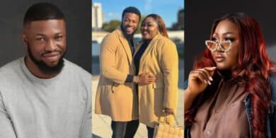 Stan Nze replies troll who criticized his wife, Blessing Obasi for not adopting his surname