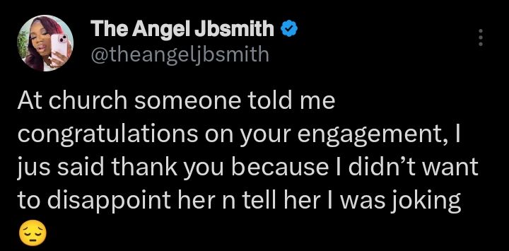 Angel Smith tweet 