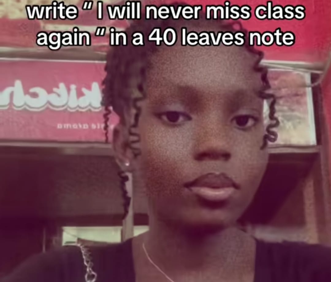 Lecturer punishes absent students, makes them write "I'll never miss class again" in 40-leaf notebook