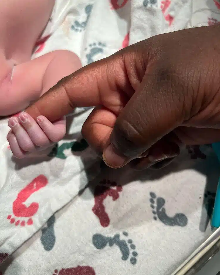 Davido’s elder brother, Adewale and wife welcome second child