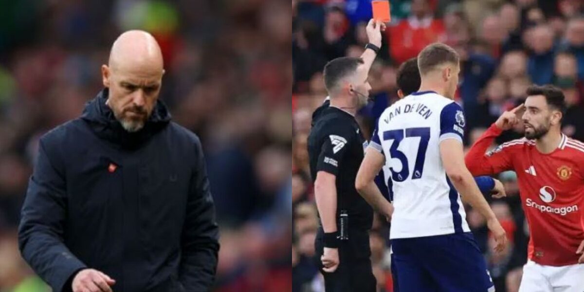 “It’s embarrassing” - Redknapp slams Ten Hag after Spurs defeat