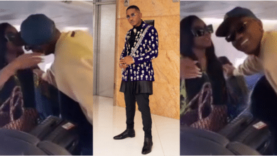 Timini Egbuson flirts with Toke Makinwa in new video, fans react