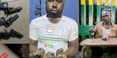 Edo Election: Police arrest two suspected PDP thugs, recover firearms