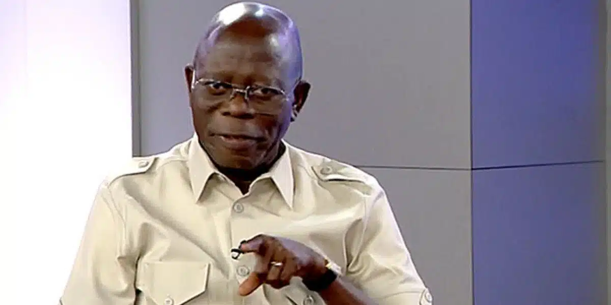 Reason I knelt down before the Oba of Benin – Oshiomhole