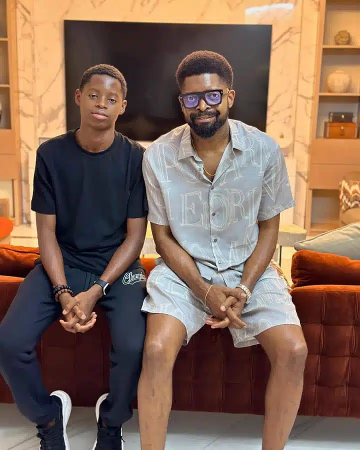 Basketmouth gets emotional as he drops son off at college