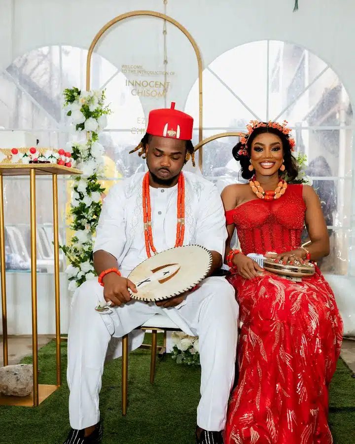 Rexxie and his fiancée ties the knot in traditional marriage