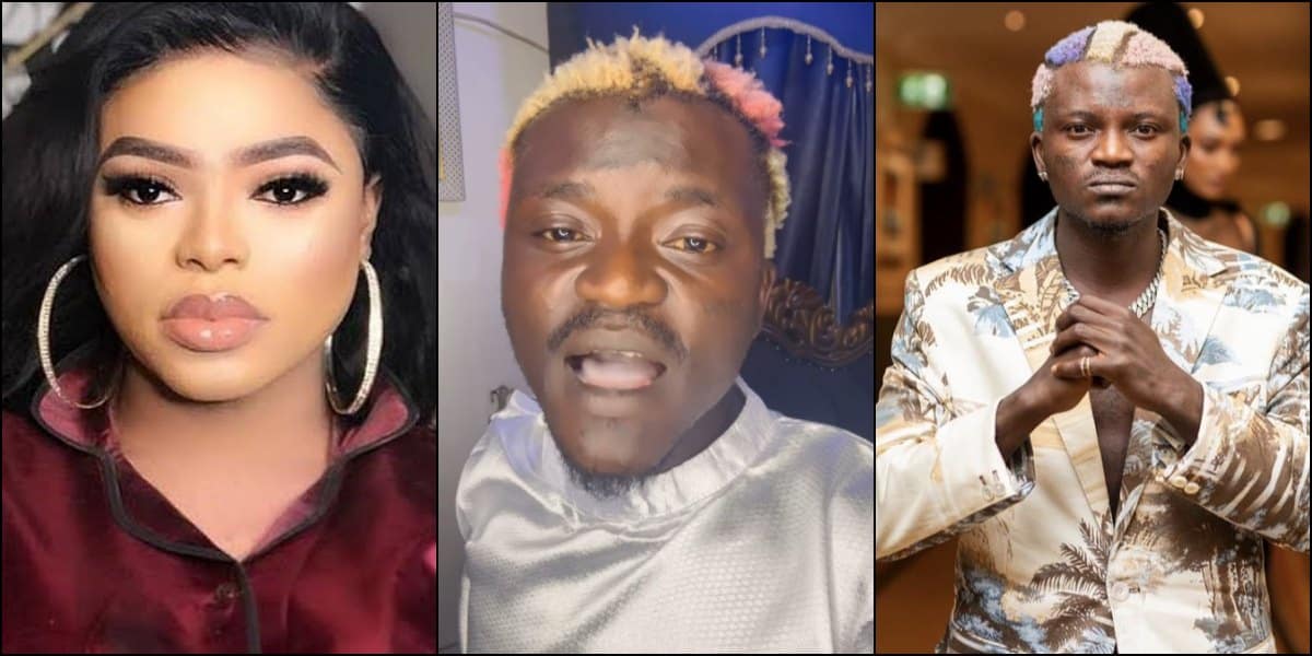 Portable urges Bobrisky to repent and ask for forgiveness amid EFCC saga