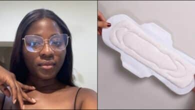 Lady causes stir as she claims she spends N70K on sanitary pads monthly