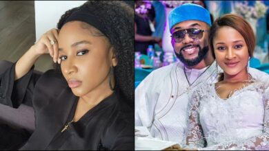 "I may have married the kindest person in the world" - Adesua Etomi-Wellington hails husband, Banky W