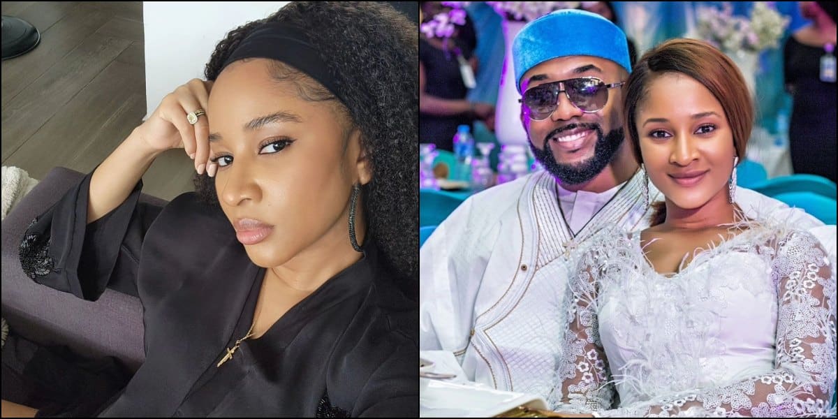 "I may have married the kindest person in the world" - Adesua Etomi-Wellington hails husband, Banky W