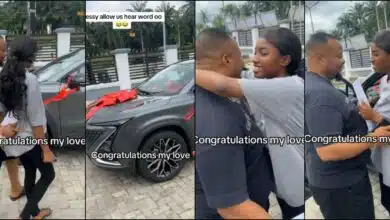 Beautiful moment man surprises wife with 2023 Lexus, video trends