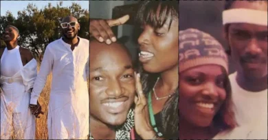 Annie Idibia walks down memory in celebration of 2Baba's birthday