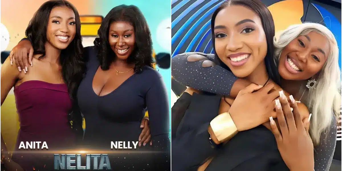 BBNaija: Nelita defies all odds, becomes last standing duo