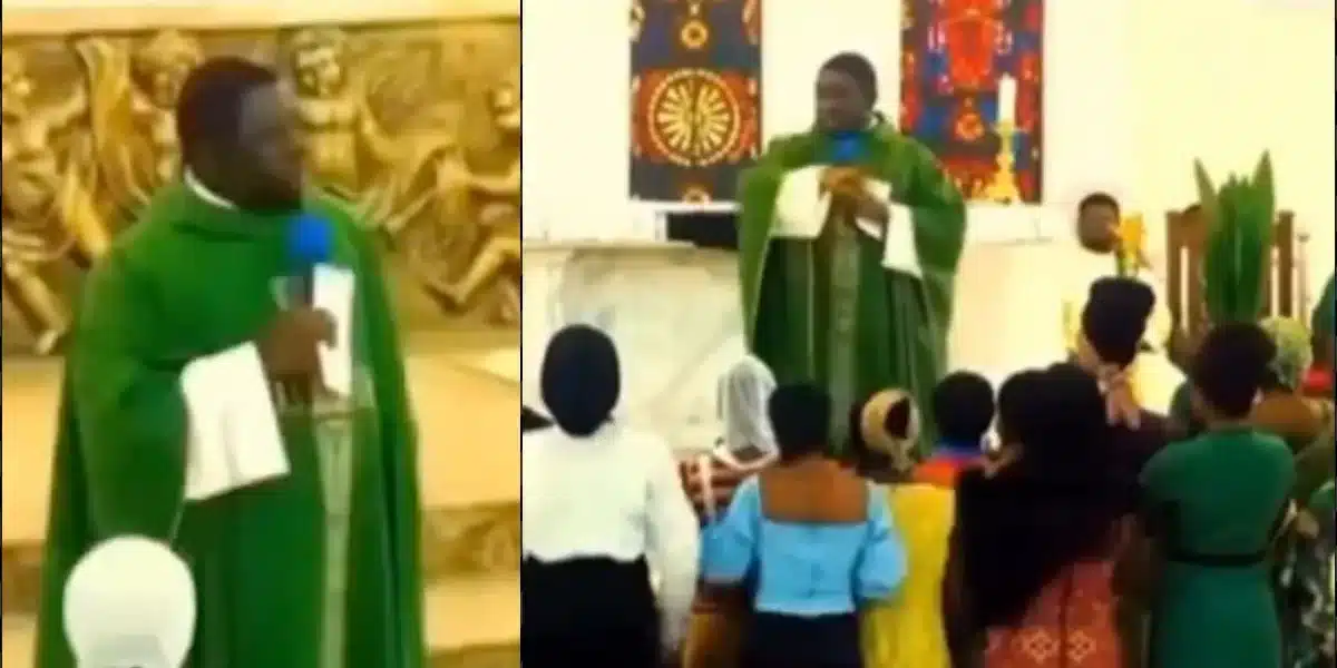 Moment priest asks rich congregation to give N5K each to struggling members