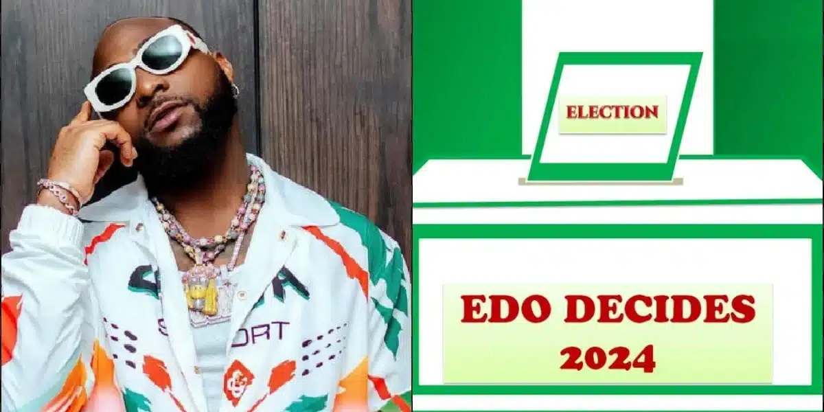 #EdoDecides2024: Davido reveals real reason on demand for credible election