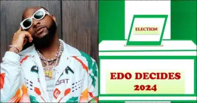 #EdoDecides2024: Davido reveals real reason on demand for credible election