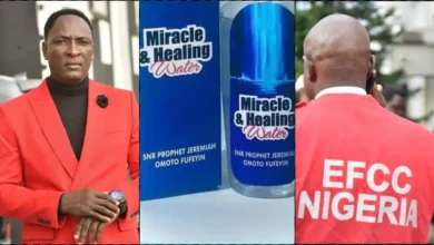 NAFDAC confirms investigation into Pastor Jeremiah's miracle water, soap