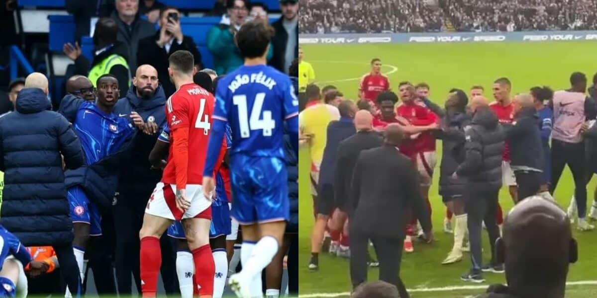 Chelsea’s Nicolas Jackson risks FA punishment after slap incident in heated Forest clash