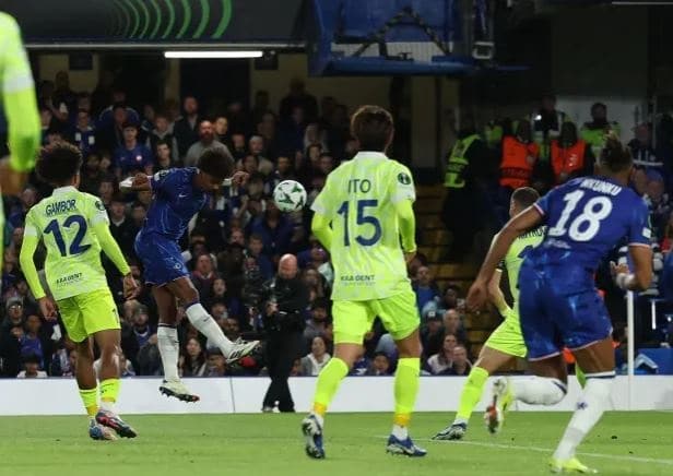  Nkunku, Veiga shines as Chelsea win in six-goal thriller against Gent