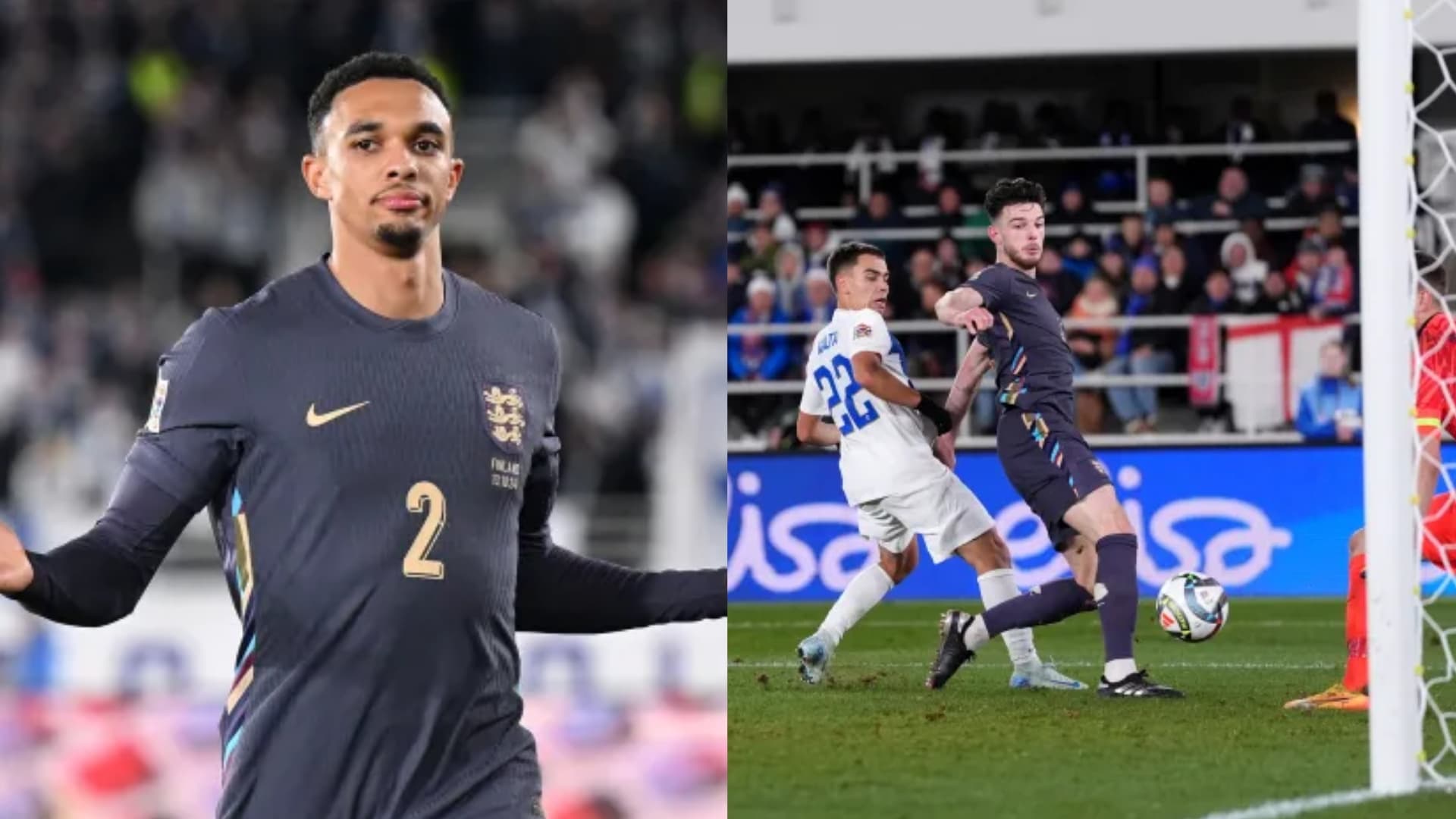 Nations League: Alexander-Arnold's stunner hands England 3-1 win over Finland