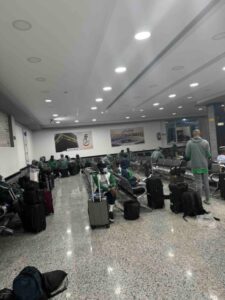 Super Eagles Return To Nigeria After Chaotic Libya Ordeal