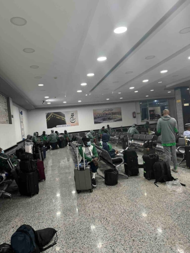 Super Eagles return to Nigeria after chaotic Libya ordeal