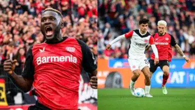 Bundesliga: Boniface redeems himself with late winner as Leverkusen edge Frankfurt