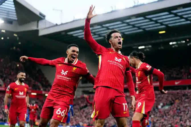 EPL: Curtis Jones shines as Liverpool edge Chelsea to reclaim top spot