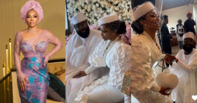 Toke Makinwa married Lagos Farouk