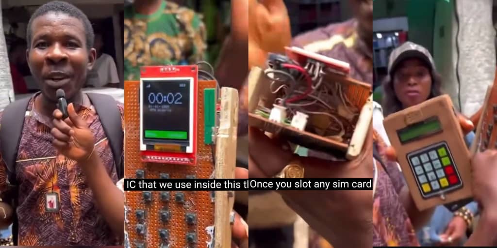 Man builds functional Android phone from scratch using wood and wires