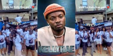 BBNaija: "The money is married" - Fans rally in branded T-shirts to support Kellyrae ahead of grand finale