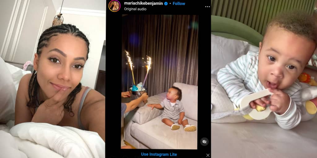 Maria Chike marks son Leonardo's 1st birthday with touching video and heartfelt message