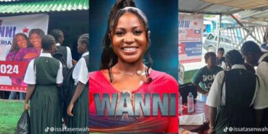 BBNaija: Liberian students storm voting center to support Wanni ahead of grand finale