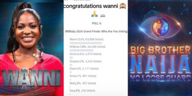 BBNaija: Online poll predicts Wanni will defeat Kellyrae in season 9 finale